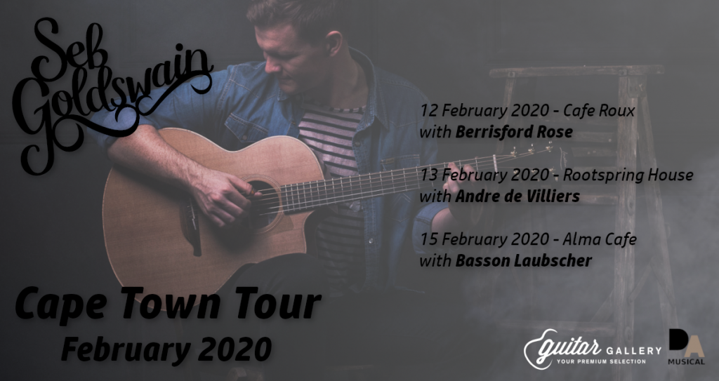Seb Goldswain's Cape Town tour in February